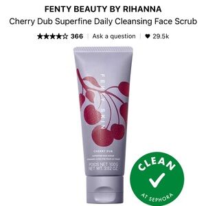 Fenty face scrub